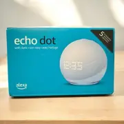 Amazon Echo Dot (5th Gen, 2022 release) Glacier White