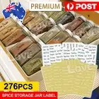 276 Stickers Spice Herb Storage Jar Labels Stickers Decals Stickers Pantry