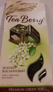 Tea Berry Green Jasmine Premium Green Tea Russian