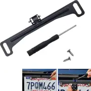 1 PC Car Rear View Camera Bracket, Metal Dash Cam Mount Kit, Waterproof License
