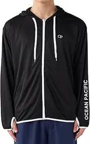 [Ocean Pacific] 515460 Men's Rash Guard UV Protection Hoodie, Plain, M-5L