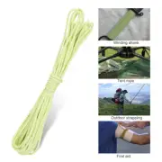 Luminous Paracord Cord Lanyard 9 Cores Glow In The Dark Parachute Rope MN