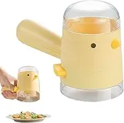 Pepper Shaker,Quantitative Condiment Bottle | Multi Purpose Moistureproof Salt Shaker with Handle for Cooking Restaurant Camping Barbecue Baking