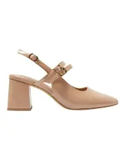[Sandler] Nexus Heeled Shoes in Nude Patent