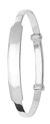 925 Sterling Silver Baby Expander Bangle 222707U