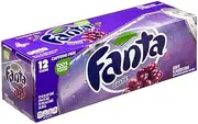 Fanta Grape Soda Can, 12 x 355 Milliliters