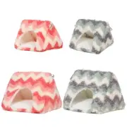 Parrots Bed Tent Bird Swing Cage Hammock Fleece Nest Toy Warm Tent