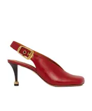 Chloé Andrea Slingback Pumps 36 Red