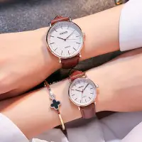 在飛比找Yahoo奇摩拍賣-7-11運費0元優惠優惠-新款手錶女 百搭手錶女香港KEZZI珂紫新款時尚石英情侶手錶
