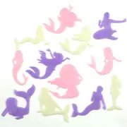 12PCE Glow in the Dark - Mermaids Wall Ceiling Sticker Party Favors Bag Fillers