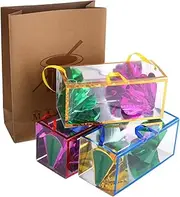 HANABASS Empty Paper Bag Flower Appearing Illusion Box Stage Prop for Performances Easy to Use Gimmick for Entertainers and Parties Unique Design Captivates Audience