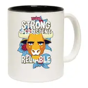 Taurus Bull Birthday Strong Persistant Mug Cup