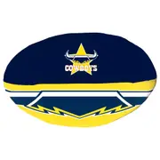 North QLD Queensland Cowboys NRL Plush Football Ball Soft Sublimated Team Jersey Print