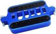 ShareGoo Aluminum Welding Soldering Insulate Station Jig RC Tools for XT60 XT90 Deans T Banana Plug Connector,Blue