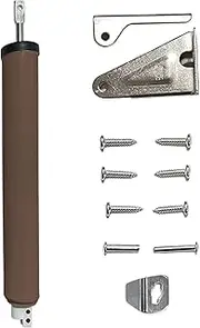 Auto Door Closer,Aluminum Alloy Door Hydraulic Closer | Quiet Home Closure Supplies for Apartment Living Room Dorm Bathroom Kitchen
