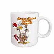 3dRose Winner Winner Chicken Dinner Irony Humor Mug