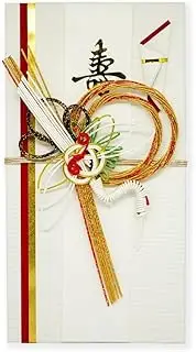 FRONTIA Traditional Japanese Money Envelopes, Cranes Falling, Decorative Fancy Envelopes for Cash, Wedding Gifts, Celebrations