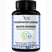 Phosphatidylserine & Bacopa Monnieri 400 Mg 2 in 1 Supplement - Brain Memory