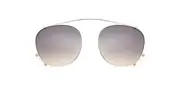 Kaleos Stroud Clip-On Only C1 Men's Sunglasses Silver Size 48