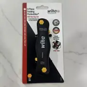 Wiha Hex Key Set 9 Piece Folding Pocketstar SAE Allen Key No. 35197 New