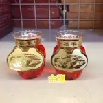 金龍佛具 果凍小鳳梨 水晶蠟燭 果凍蠟燭