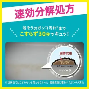 【Kao 花王】air jet浴室清潔泡沫噴霧(日本 廁所清潔劑 地板 牆壁 浴缸 洗手台)