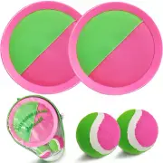 Jalunth Ball Catch Set Game Toss Paddle - Beach Toys Back Yard Pool Outdoor Lawn
