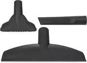 3-Piece Nozzle Kit, 1-1/4 Inch Diameter Wet/Dry Nozzle, Includes Gulper Nozzle,