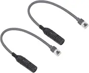 SPX to RJ45 Connector, for Gen 3 V3 Rectangular Satellite Cable Extension, XICEN 1 Pair Waterproof Starlink Cable RJ45 Female Connector, Plug and Play