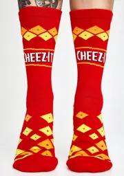 [Cool Socks] Cheezy-Does-It Socks