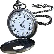 [WOFASHPURET] Pocket Watch Fob Watch Digital Retro Watch Digital Fob Watch Watches Quartz Watch Pedometer Watch Mechanic Watch Boxes Gold Watch Of The Lid Vintage Watch Alloy Bracelet