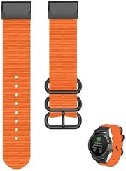 [TIOYW] 22 26mm Quickfit Smart Watch Straps For Garmin Fenix 7 7X 6 6X Pro 5X 5 Plus 3HR 935 945 VERTIX 2 Canvas Nylon NATO Wristband