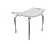 Adjustable Height Medical Shower Chair Stool Bathtub Bench Bath Seat Aluminium