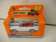 1997 MATCHBOX SUPERFAST #33 WHITE '69 CAMARO SS 396 CONVERTIBLE NEW IN BOX