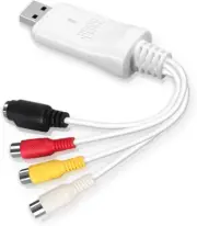 USB Video Capture Card VGB300, VHS to PC/Mac, S-Video, Composite, Xbox/PS3