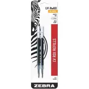 87012 Zebra Sarasa LV RDI Gel Pen Refill, Black Ink, 0.7mm Medium Tip, 1 Pack