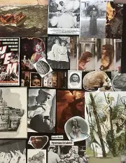 Vintage Horror Bundle of 50 Curated book pages & cut-outs for Junk Journal Craft
