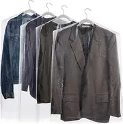 [Juvale] 50 Pack Clear Plastic Garment Bags for Hanging Clothes, Dry Cleaner Bag Clothing Protector Covers (21 x 40 In), Normal