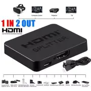 4K Hub Selector Splitter 1080P Switch 3 Port HDMI HDTV Auto iR Remote