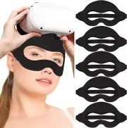 5 Pcs VR Eye Mask Cover Breathable Sweat Band Fit for Meta/ Quest 3S, 3, and 2