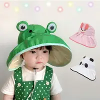 在飛比找樂天市場購物網優惠-Baby童衣 兒童空頂帽 可調節男女童遮陽帽 動物造型帽 8