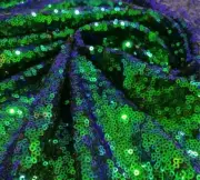 Peacock Green Sequin Fabric sold by The Yard, Sequin Fabric,, Sequin Glitz