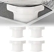 Bed Sheet Holder, Lock Sheet Holders 4PCS, New Bed Sheet Holder Fitted Sheet Straps, Corner Fitted Sheet Straps Size Sheet Fastener Universal for Mattress White