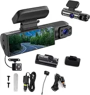 1080p Hd Vision Wide Angle Traffic Recorder, Front & Rear Dash Cam, Car Dash Cam, Crashcam - 1080p HD Dashcam, for 24h Parking Mode, Wi-Fi (Front+Back(WI-FI),32G)