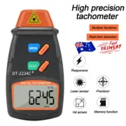 Handheld Digital Photo Tachometer Lasers Non-Contact Tach Range 2.5RPM-99,999RPM