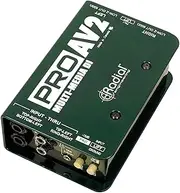 Radial ProAV2 Two Channel Passive Direct Injection Box