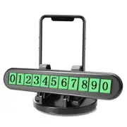 Car Phone Holder Pad Temporary Parking Number Plate Dashboard Stand Navigation (for: Fiat)