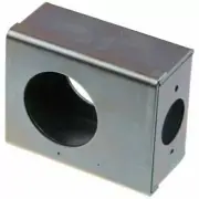 Weld On Zinc Plated Steel Lock Box For Gates, Door, Deadbolts- FREE POSTAGE !