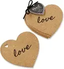Heart Cork Coasters, Set of 4
