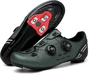 [Generic] Road Cycling Shoes Men Compatible with Peloton SPD Delta Cleats Indoor Outdoor Riding Bike Shoes